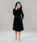 Hansmark naiste mantel Ilze 70002*01, must