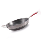 Roostevabast terasest praepann, 34 cm