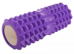 Jooga massaažirull Sanro KP-233 PVC, 14x33 cm, lilla, -