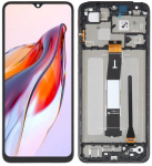 LCD + puuteekraan Xiaomi REDMI 12C (Taastatud) Raam must