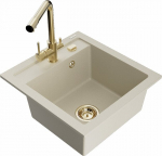 Graniidist k&ouml;&ouml;givalamu Mexen Vito segisti ja sifooniga, beež/kuldne