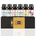 Orgaaniliste eeterlike &otilde;lide komplekt hajutitele LIVMAN GJ-0918, 6 tk x 10ml