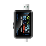 Voolu ja Pinge Muidik, USB, USB-C, DC 4.5-36V, 0-8A