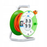 Pikenduskaabel 20m 3x1.0 rullikul 2300w ip20