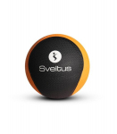 Sveltus 3kg Meditsiinipall - Must/Kollane Kummi Materjalist