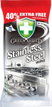Puhastuslapid roostevabast terasest pindade GREEN SHIELD, 50tk.