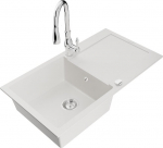 Graniidist k&ouml;&ouml;givalamu Mexen Leo koos segisti ja sifooniga, White+Chrome