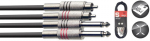 Stagg STC3PCM, Aux 6.3 mm/RCA, 3 m