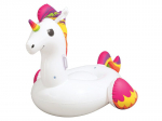 Bou&eacute;e XXL chevauchable Licorne - BESTWAY - Soupapes de s&eacute;curit&eacute; - Poign&eacute;es robustes - Patch de r&eacute;paration inclus