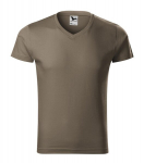 Slim Fit V-neck T-s&auml;rk meestele