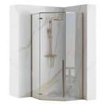 Du&scaron;iuksed REA Diamond 90x90, light gold