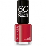 Rimmel London 60 Seconds Super Shine k&uuml;&uuml;nelakk 8 ml, 310 Double Decker Red, 310 Double Decker Red