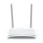 TP-Link | TL-WR820N - wireless router - Wi-Fi - desktop | 2-port switch | 2.4 GHz