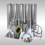 Korstnasusteem 5 meetrit D80/180mm.