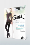 Sukkp&uuml;ksid Microfibre, Gatta, 100 DEN, Nero