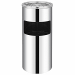 vidaXL seinale kinnitatav tuhatoos, roostevaba teras, 26 l