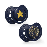 Silikoonist d&uuml;naamiline lutt Lovi Stardust, Blue, 0-3 kuud, 2 tk