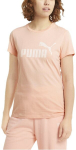 Pluus Puma Ess Logo Tee Peach