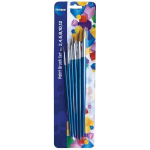 &Uuml;mmarguste harjade komplekt 6 tk (nr 2,4,6,8,10,12 ) blister 80656 - Panta Plast