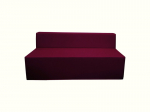 Diivan Wood Garden New Torino 156 Premium, tumepunane
