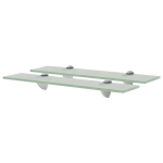 vidaXL seinariiulid 2 tk klaasist 50 x 20 cm 8 mm