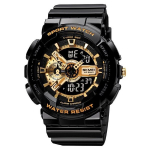 SKMEI 1688 BK GD Black Gold
