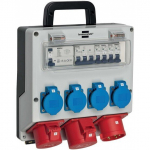 Vooluv&otilde;tu keskus 4/32 IP44, LS 230V/16A 1xLS 400V/16A, 1xFI 40A 30mA