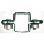 Klamber metallist aiale, kinnituskruvidega