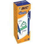 BIC GELOCITY QuickDry Roller синя гелова мастило 0.7 мм средна retractable пакет от 12