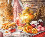 Tikkimiskomplekt Magic Needle "Tea Time" 50-09