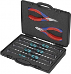 Knipex 00 20 18 komplekt elektroonikale ja modelleerijatele