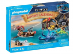 PLAYMOBIL 71636 Pirate Advent Calendar, 24 surprises, 98 pieces, Ages 4 and up