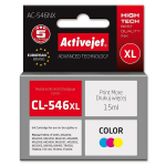 Laserprinteri kassett Activejet tindikassett Canon CL-546XL ja uus AC-546NX v&auml;rv