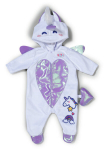 Nukule m&otilde;eldud kombinesoon Zapf Baby Born Unicorn All-in-One 838266, lilla, 43 cm