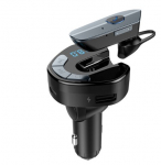 &Otilde;nnelikud inimesed V6 auto Bluetooth FM-modulaator koos juhtmeta k&otilde;rvaklappidega, vabak&auml;eseade, modulaator &ndash; muusikapleier, USB-laadija