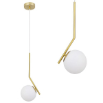 Rippvalgust Toolight G106-1W Gold White 45X15X45Cm