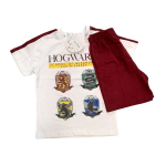 Laste pidžaama Harry Potter, valge/bordo
