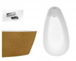 Vann Besco Goya A-line Glam 160 Gold, kroomitud sifoon