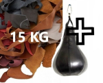 Treeningkoti, poksikoti t&auml;idis, nahaj&auml;&auml;gid, 15 kg