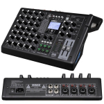 DNA MIX-EFF 6 analooghelimikser, 6 kanalit, USB, MP3, Bluetooth, fantom, +48V, DSP, EQ, heliefektid