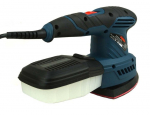 Mitmeotstarbeline ekstsentriklihvija Eurotec, 1200 W, 125 mm, 12000 p/min, kohvri ja lihvimisaluse komplektiga