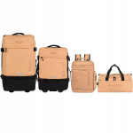 Wings suur veekindel reisikohvrite komplekt 4in1