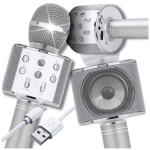 Juhtmevaba karaoke mikrofon lastele bluetooth k&otilde;lariga
