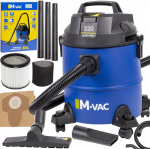 T&ouml;&ouml;stuslik tolmuimeja M-Vac S20 3in1 kuivaks ja m&auml;rgimemiseks, 1200 W, 20 l, HEPA filtri ja puhumisfunktsiooniga