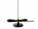 Nagoya Ut308 magnetiline Vhf/uhf antenn, diskreetne, 55 cm, Sma