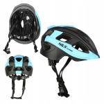 Reguleeritav kiiver suurus M (53-55cm) jalgrattale, rulluiskudele, sinine, laste, Nils