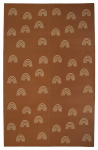 Pehmest vahtplastist puslematid 180x120 cm, 6tk, pruuni v&auml;rvi