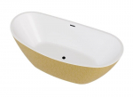 Vann Besco Ayla Glam Gold, 170 x 80 cm, mustade katetega