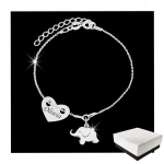 K&auml;ev&otilde;ru t&uuml;drukule, graveeritud nimi, elevant, 925 h&otilde;be