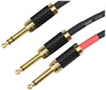 Klotz kaabel 6,3 mm stereo pistik - 2x mono 6 m